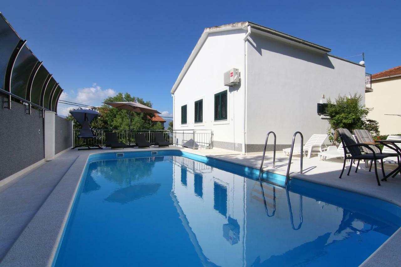 Luxury House With Pool Vila Trogir Exterior foto
