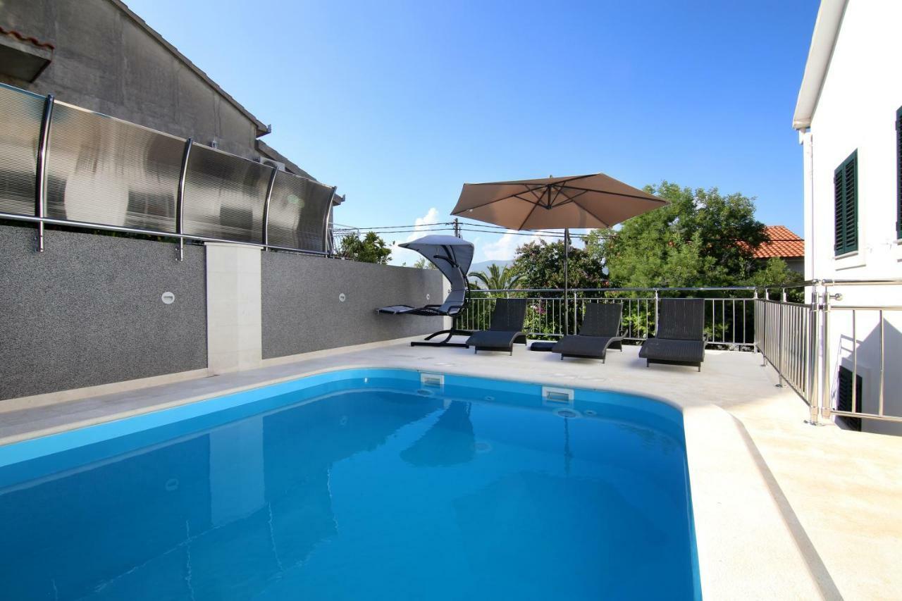 Luxury House With Pool Vila Trogir Exterior foto
